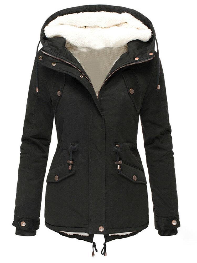 Imogen | Womens Coats Puffer Jacket Women Sherpa Hood