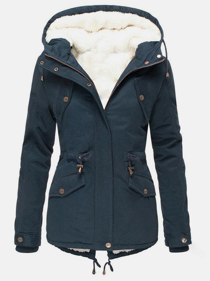 Imogen | Womens Coats Puffer Jacket Women Sherpa Hood