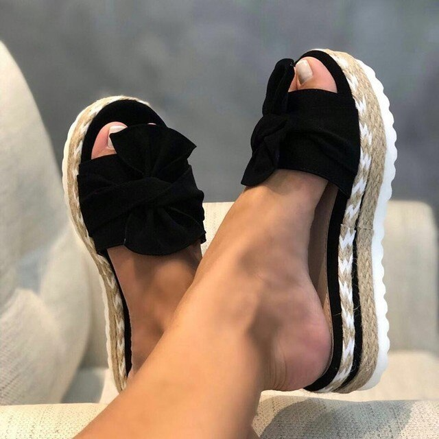Effie | Women Bow Platform Sandals