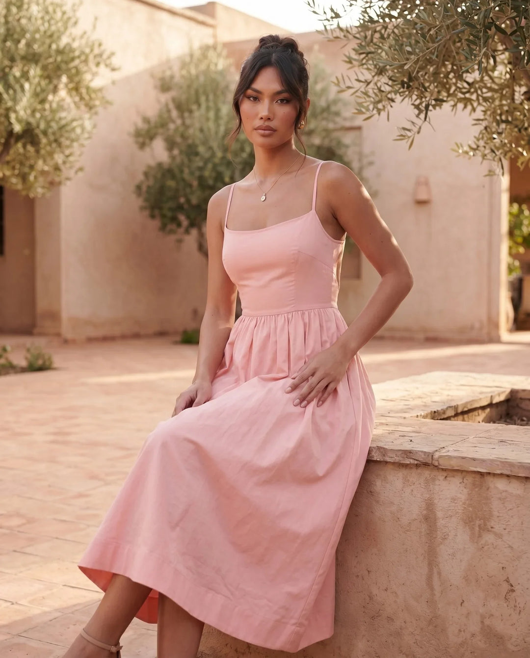 Georgia | Wedding Guest Midi Dress Women