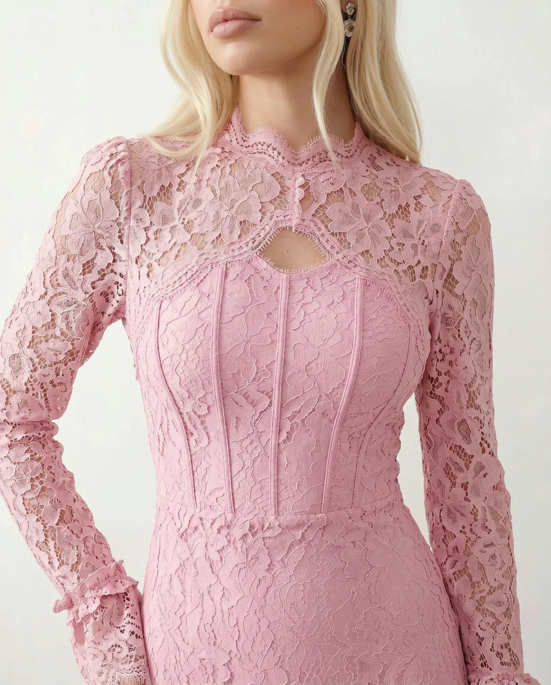 Arabella | Wedding Guest Lace Maxi Dress