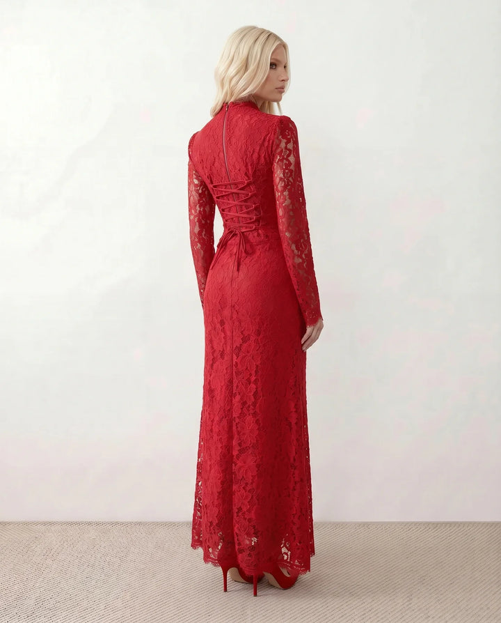 Arabella | Wedding Guest Lace Maxi Dress