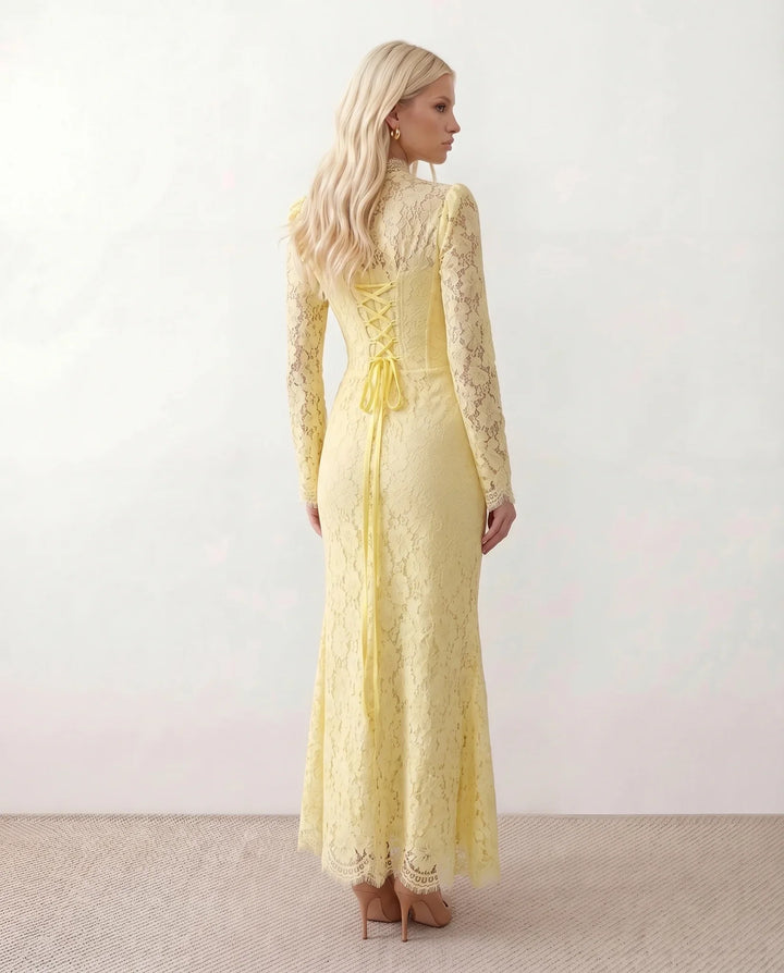 Arabella | Wedding Guest Lace Maxi Dress