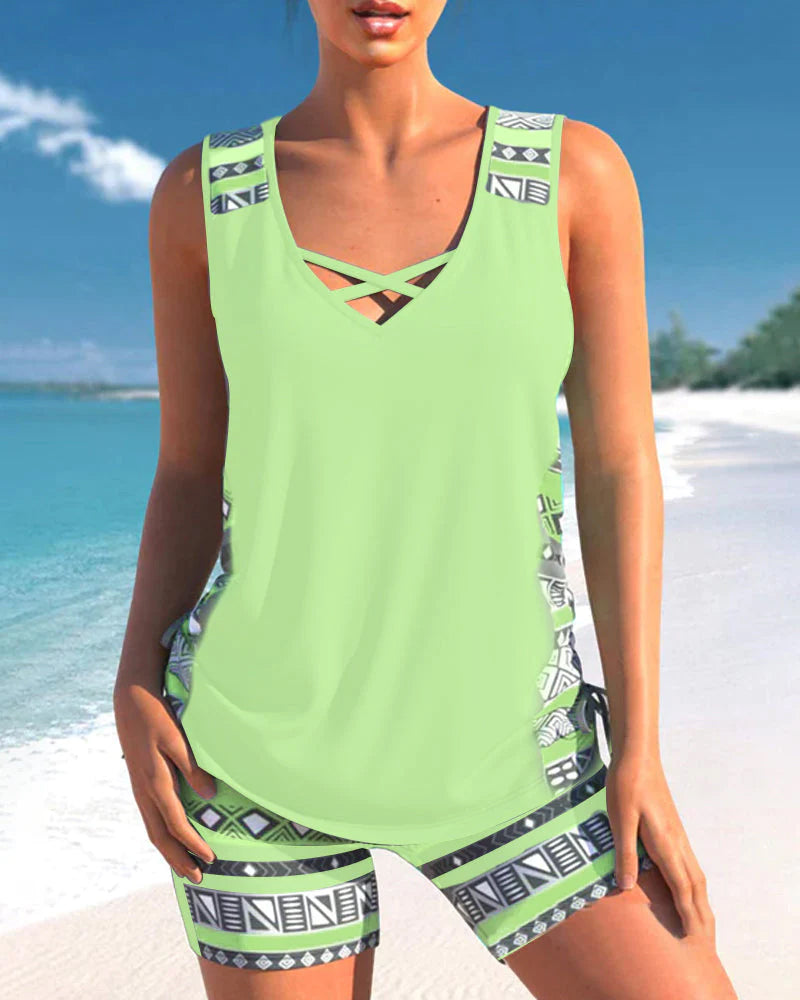 Grace | Women Clothing Two-Piece Tankini Summer Swimsuit