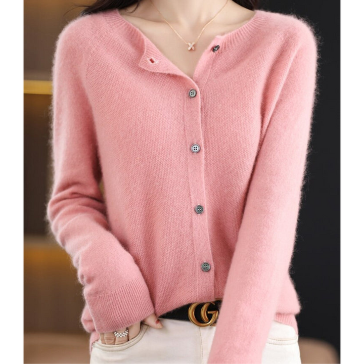 Olivia | Women Clothing Knit Button Cardigan