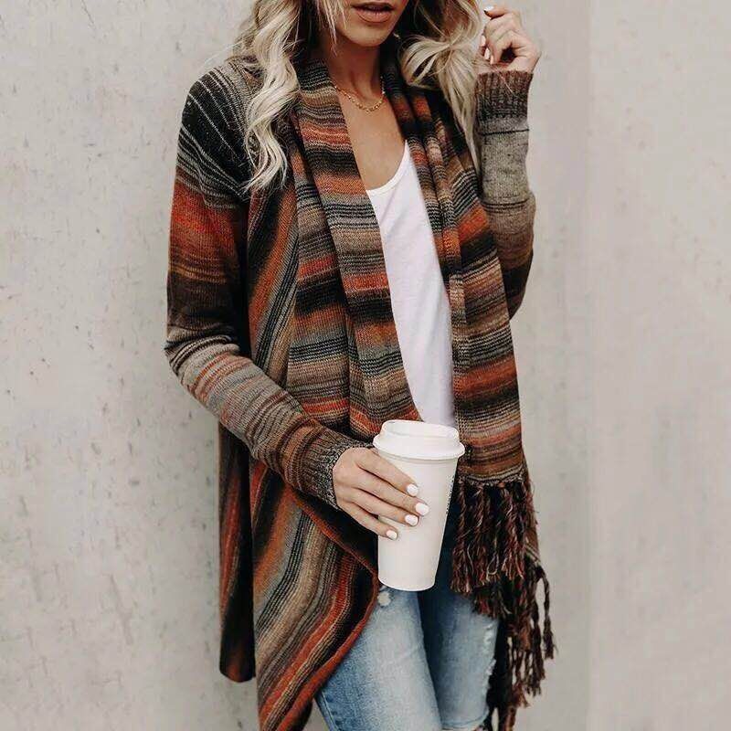 Lune London | Autumn and Winter Mid-Length Cardigan