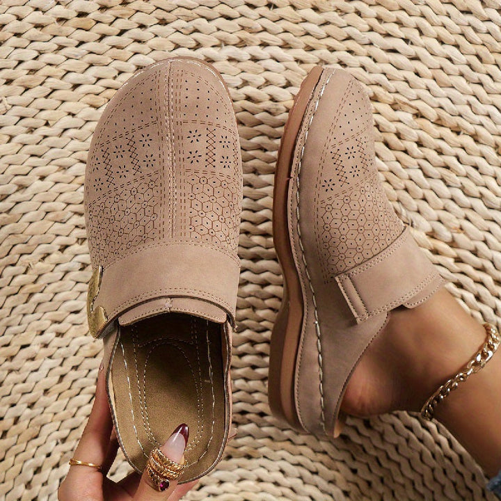 Florence | Women Slip-On Flat Mule Sandals