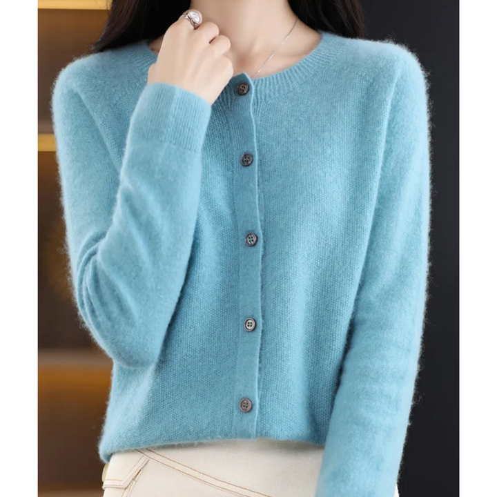 Olivia | Women Clothing Knit Button Cardigan