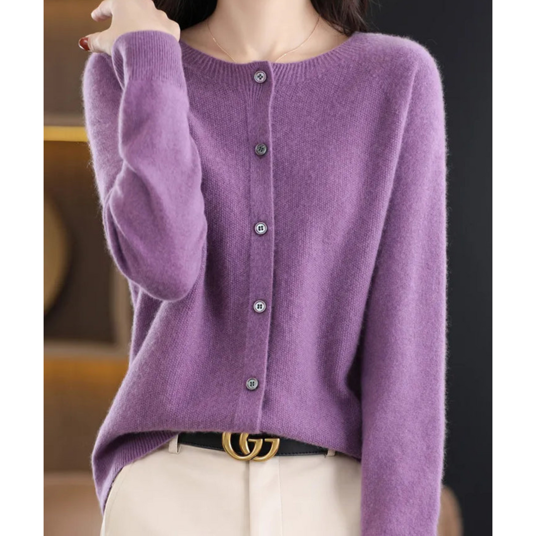Olivia | Women Clothing Knit Button Cardigan
