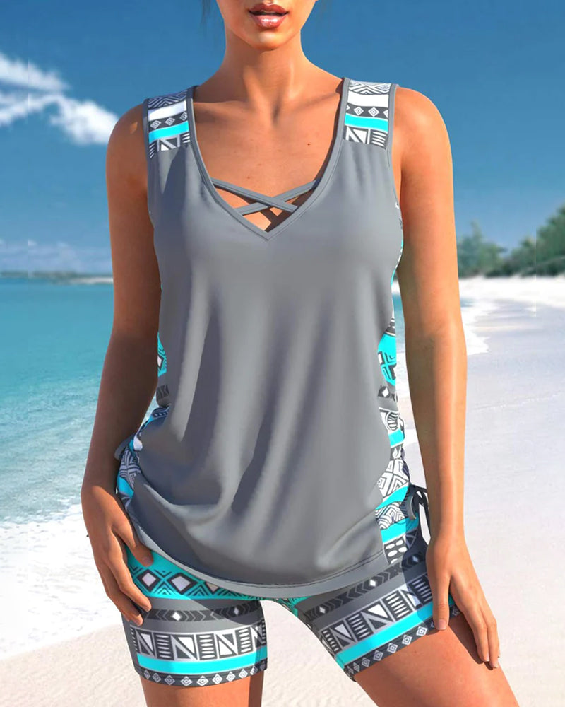 Grace | Women Clothing Two-Piece Tankini Summer Swimsuit