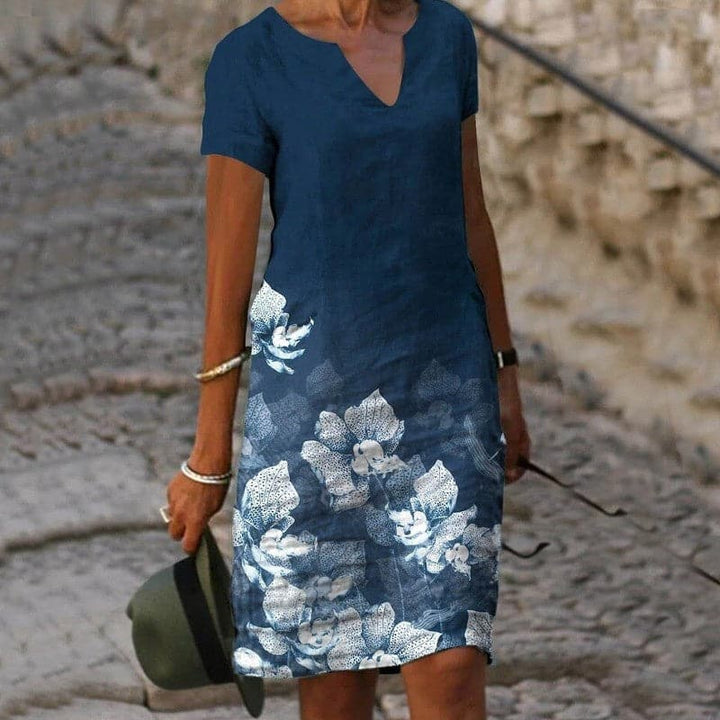 Georgia | Print Summer Dress for Women