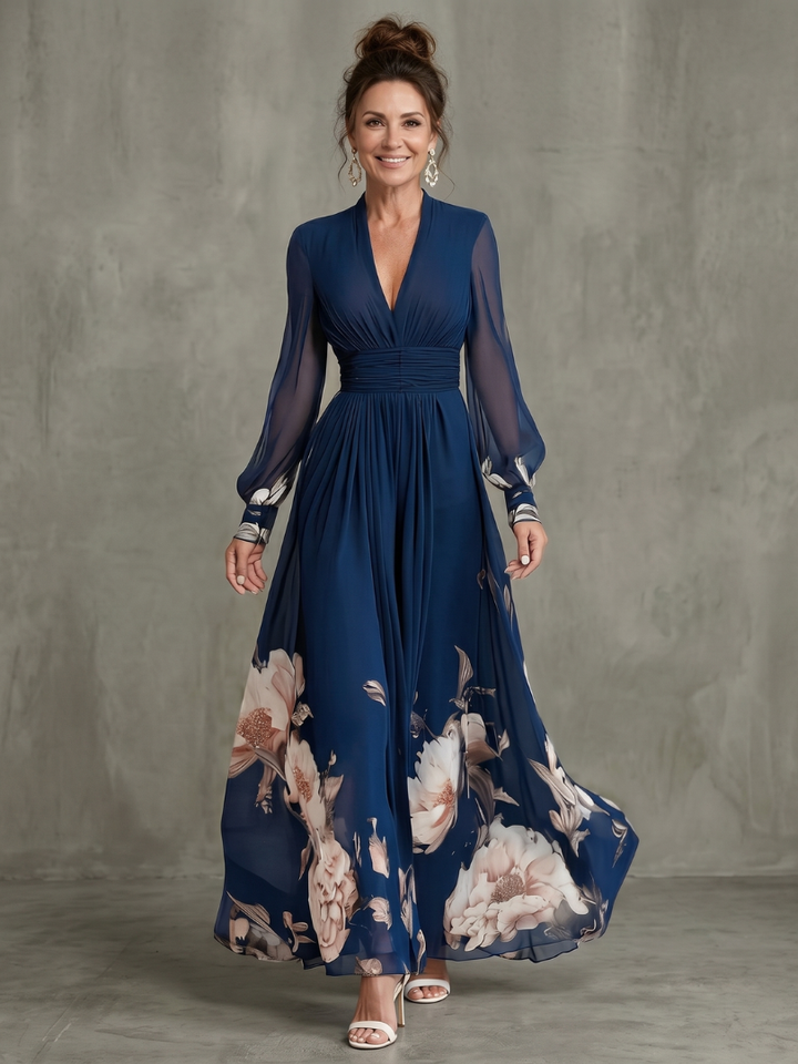 Poppy | Wedding Guest Floral Maxi Dress