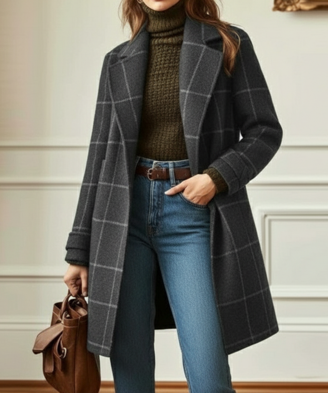 Arabella | Plaid Womens Coat Jacket