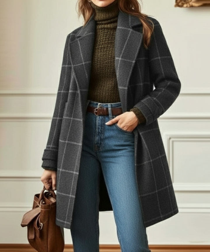 Arabella | Plaid Womens Coat Jacket