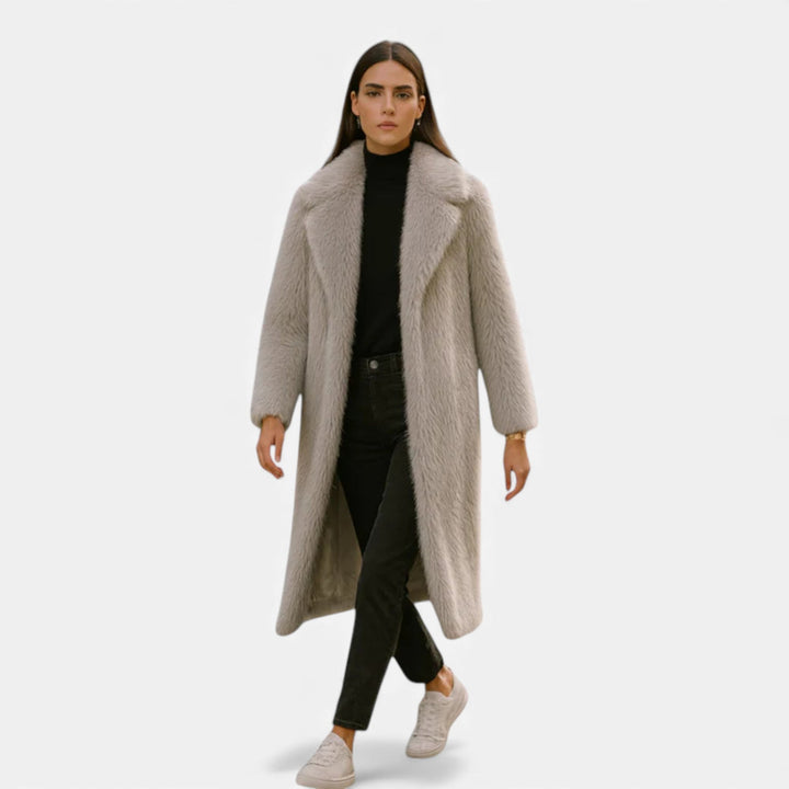 Millie | Womens Long Faux Fur Coat