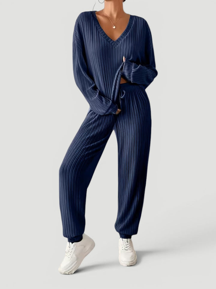 Ellmont London | Women’s Soft Two Piece Pajama Lounge Set