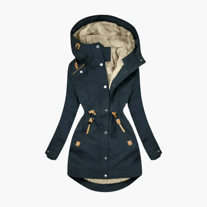 Grace | Womens Coat Fleece Lined Hooded Parka
