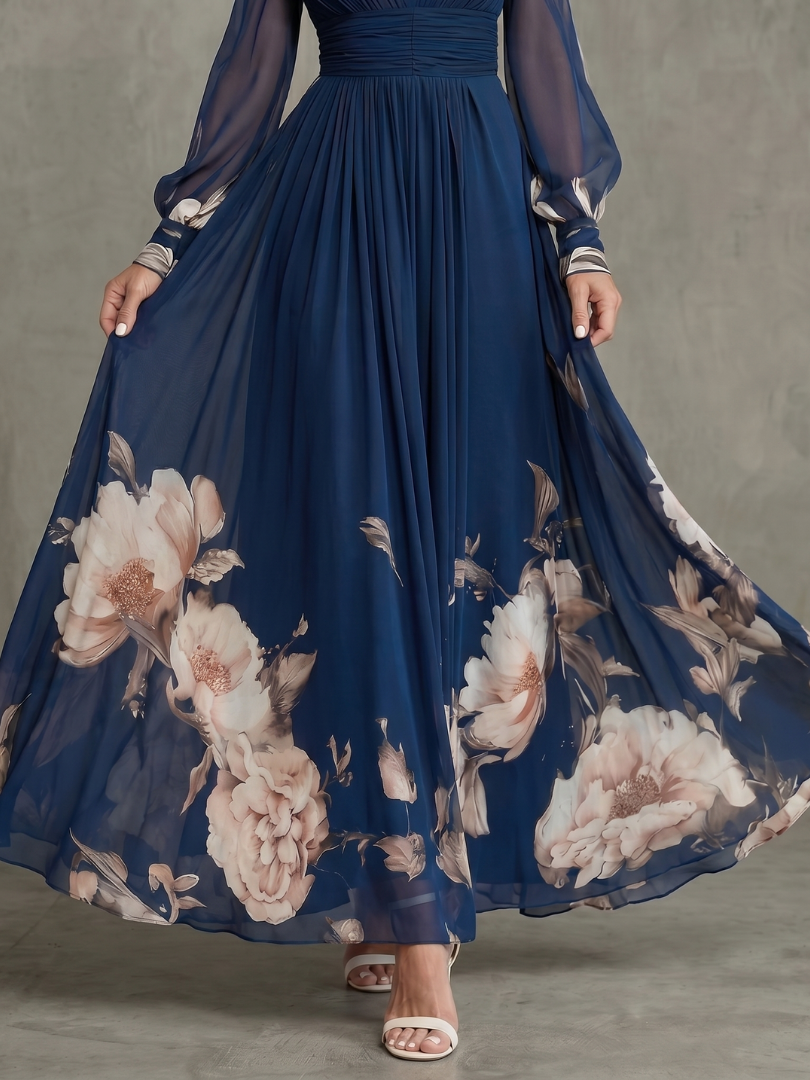 Poppy | Wedding Guest Floral Maxi Dress