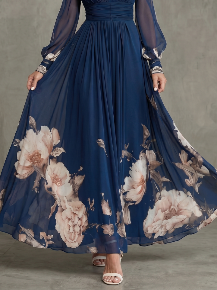 Poppy | Wedding Guest Floral Maxi Dress