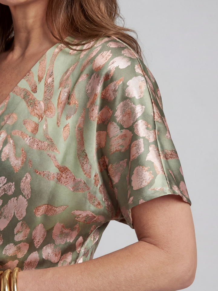Phoebe | Wedding Guest Floral Midi Dress