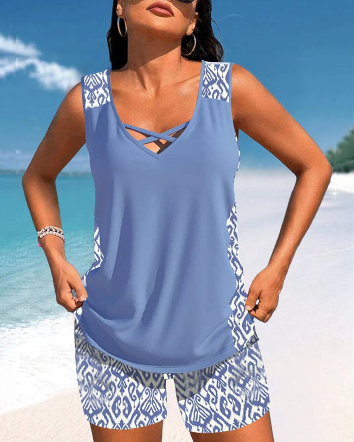 Grace | Women Clothing Two-Piece Tankini Summer Swimsuit