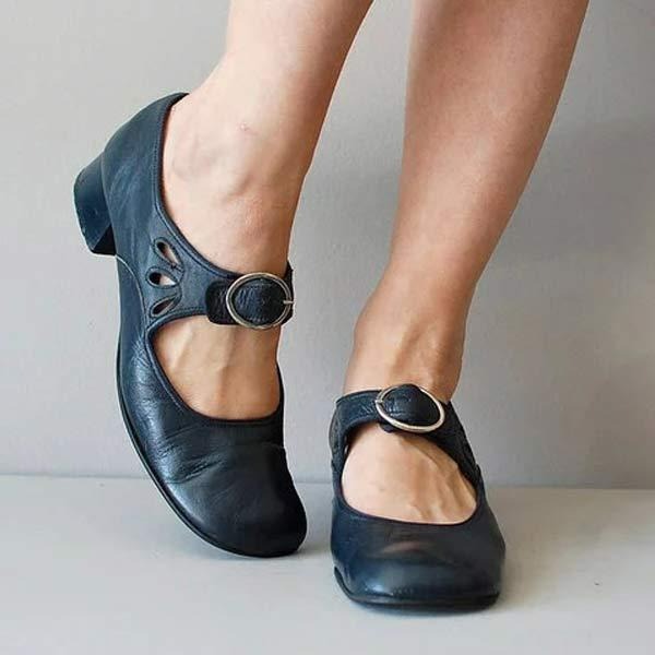 Maisie | Women Buckle Strap Low Heel Sandals