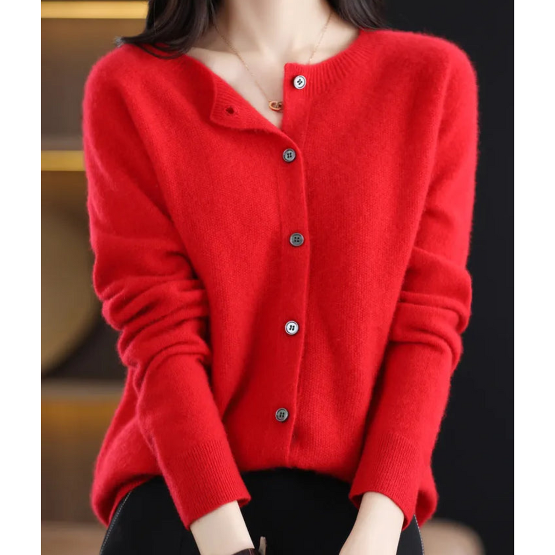 Olivia | Women Clothing Knit Button Cardigan