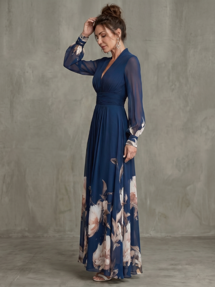 Poppy | Wedding Guest Floral Maxi Dress