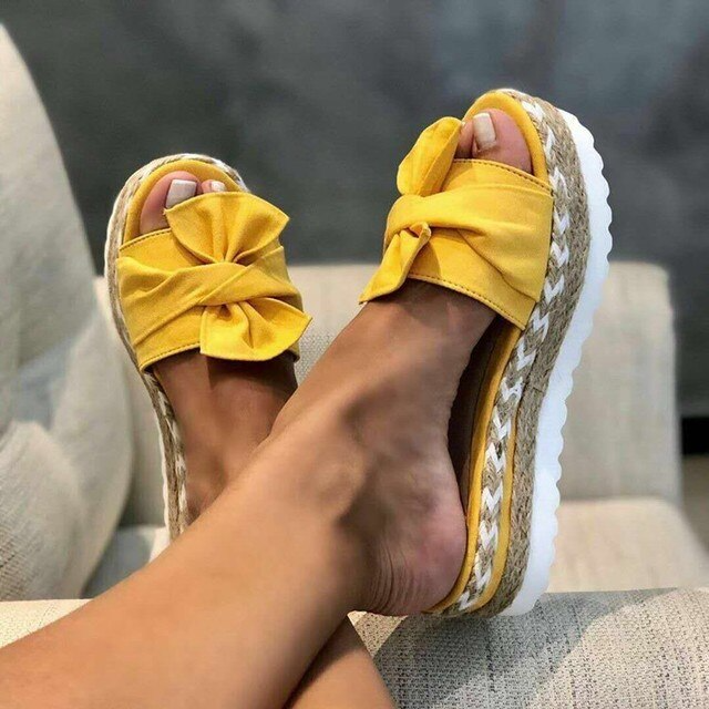 Effie | Women Bow Platform Sandals