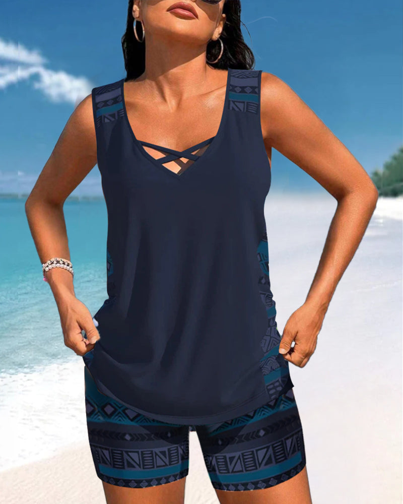 Grace | Women Clothing Two-Piece Tankini Summer Swimsuit