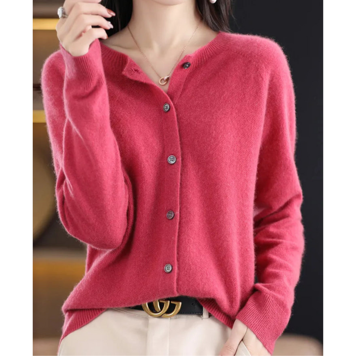 Olivia | Women Clothing Knit Button Cardigan
