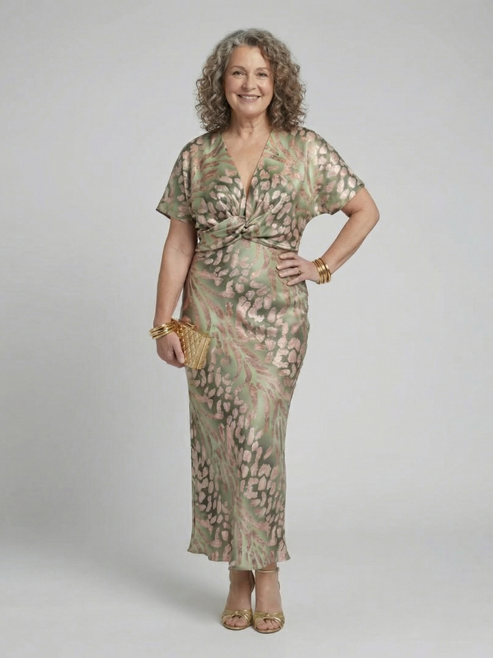 Phoebe | Wedding Guest Floral Midi Dress