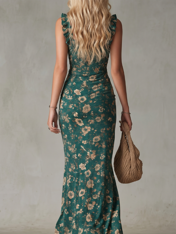 Evie | Wedding Guest Floral Maxi Dress