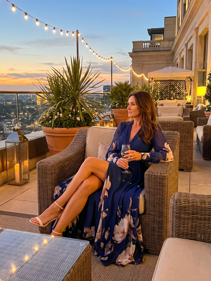 Poppy | Wedding Guest Floral Maxi Dress