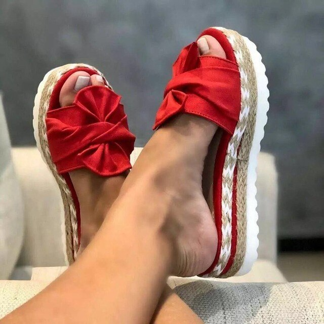 Effie | Women Bow Platform Sandals