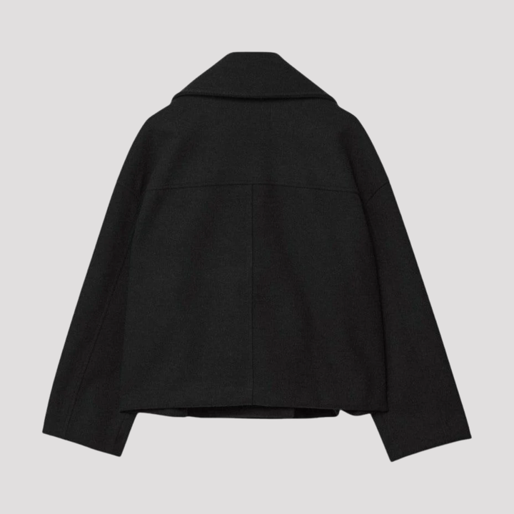 Nancy | Double-Breasted Cropped Womens Coat