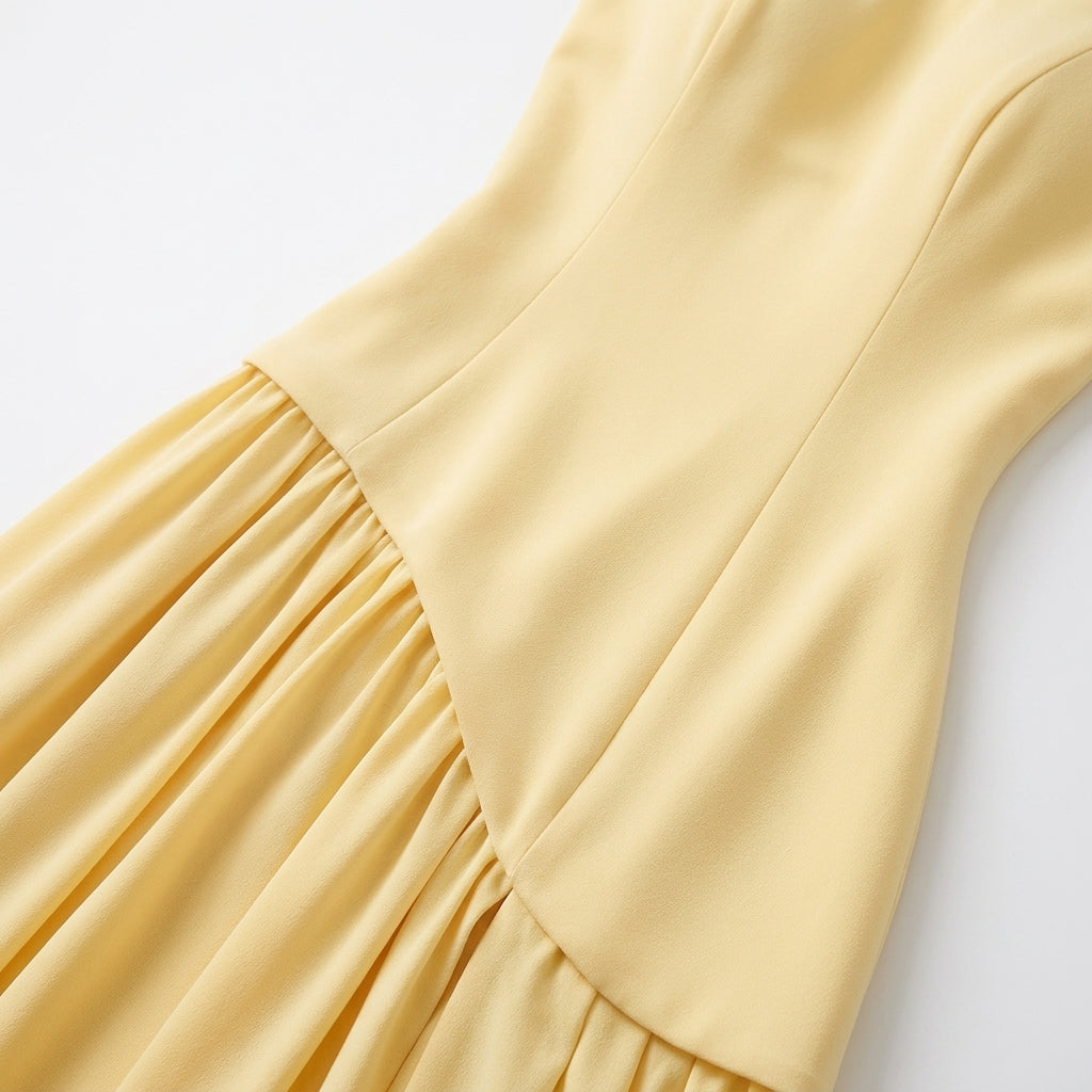 Pippa | Wedding Guest Pleated Maxi Dress with Choker