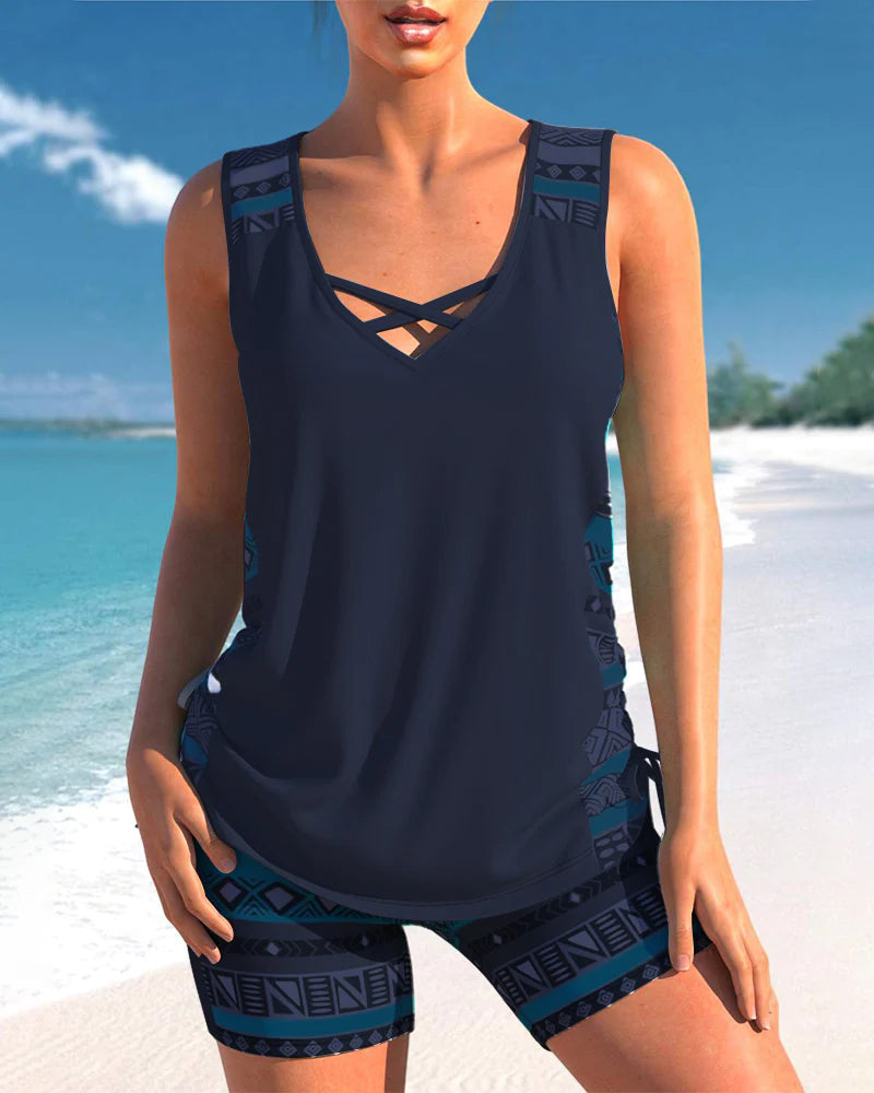 Grace | Women Clothing Two-Piece Tankini Summer Swimsuit
