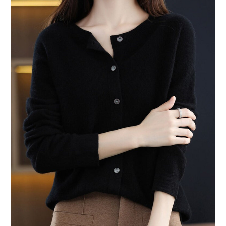 Olivia | Women Clothing Knit Button Cardigan