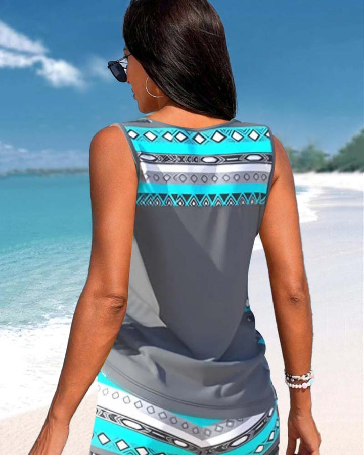 Grace | Women Clothing Two-Piece Tankini Summer Swimsuit