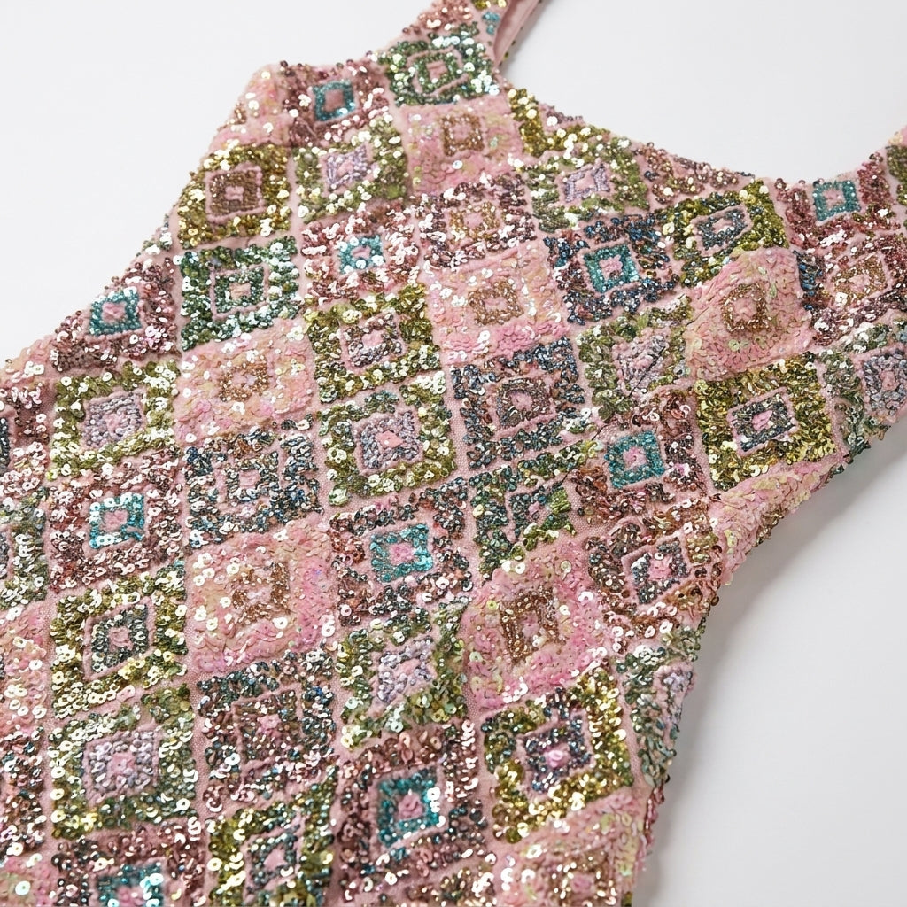 Verity | Women Sequin Wedding Guest Mini Dress