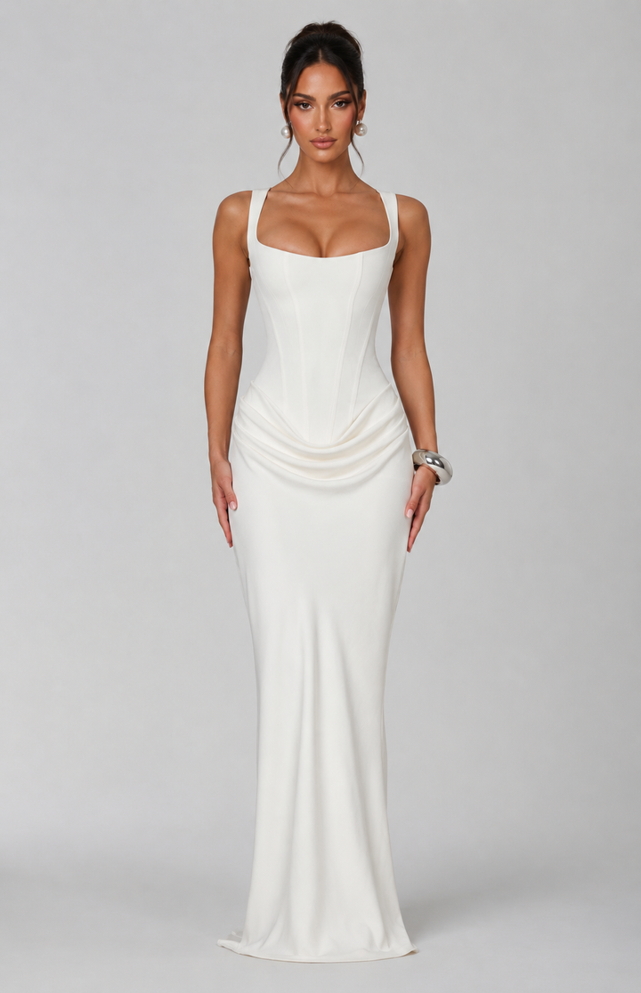 Tilly | Corset Bodice Maxi Dress Women