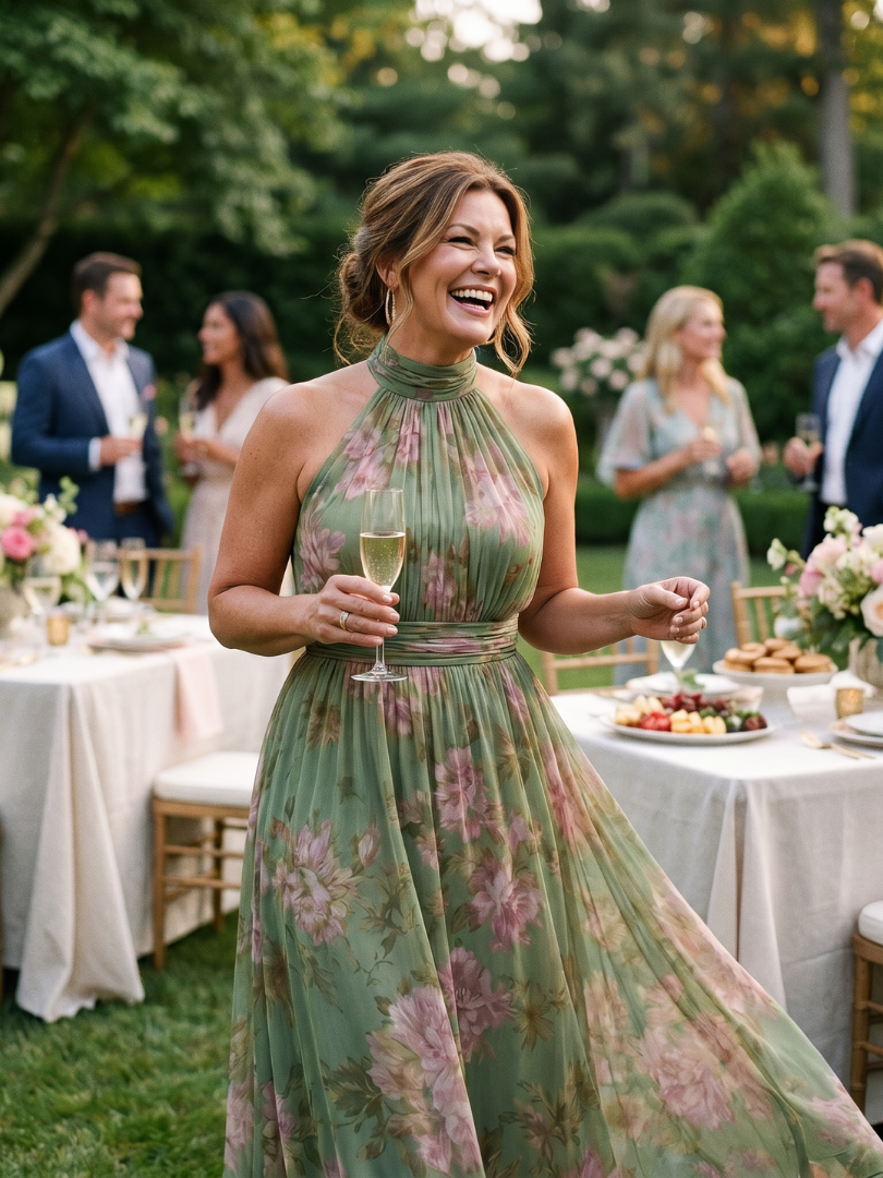 Hattie | Wedding Guest Floral Maxi Dress