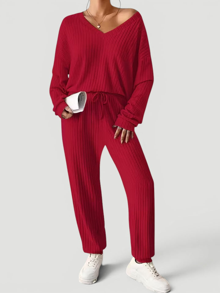 Ellmont London | Women’s Soft Two Piece Pajama Lounge Set