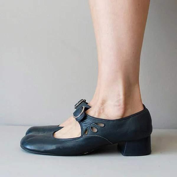 Maisie | Women Buckle Strap Low Heel Sandals