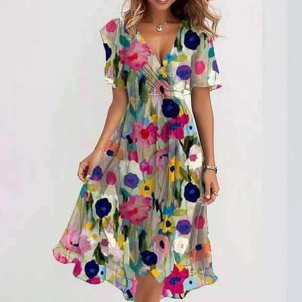 Elsie | Midi Wrap Dress for Women