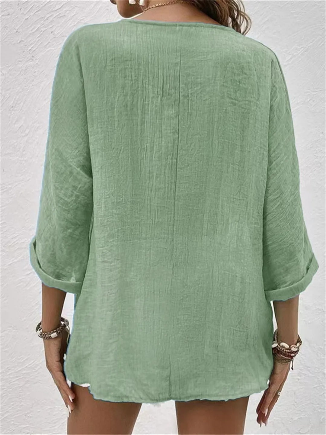 Sophia | Women Clothing Button-Down Summer Blouse