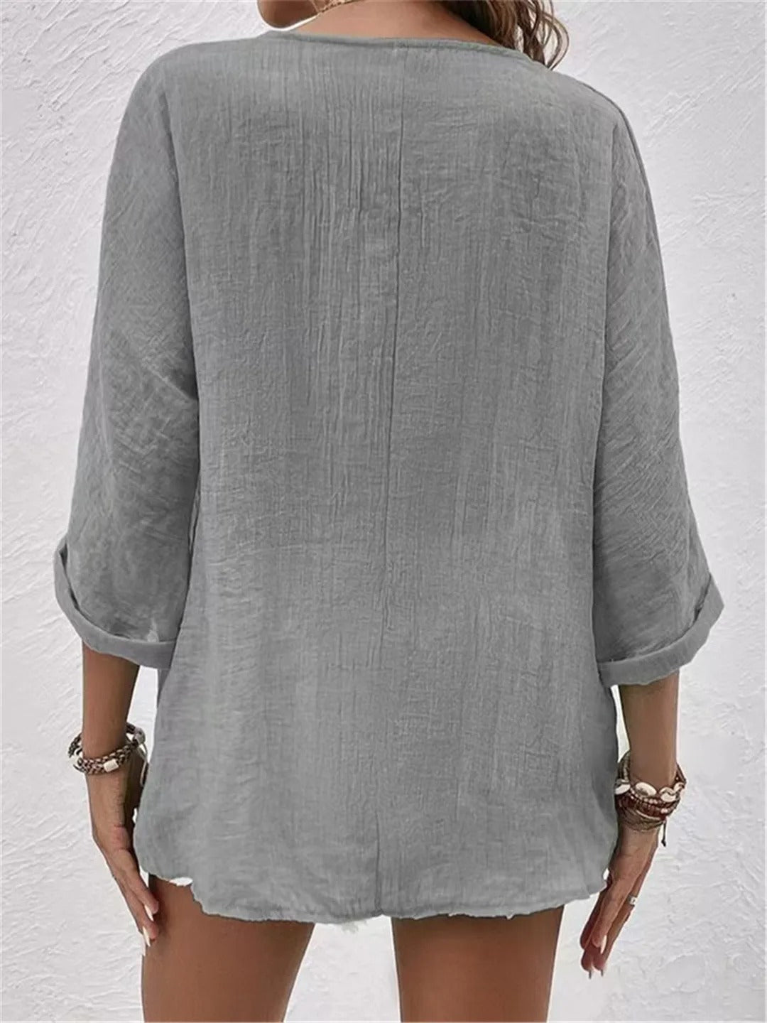 Sophia | Women Clothing Button-Down Summer Blouse