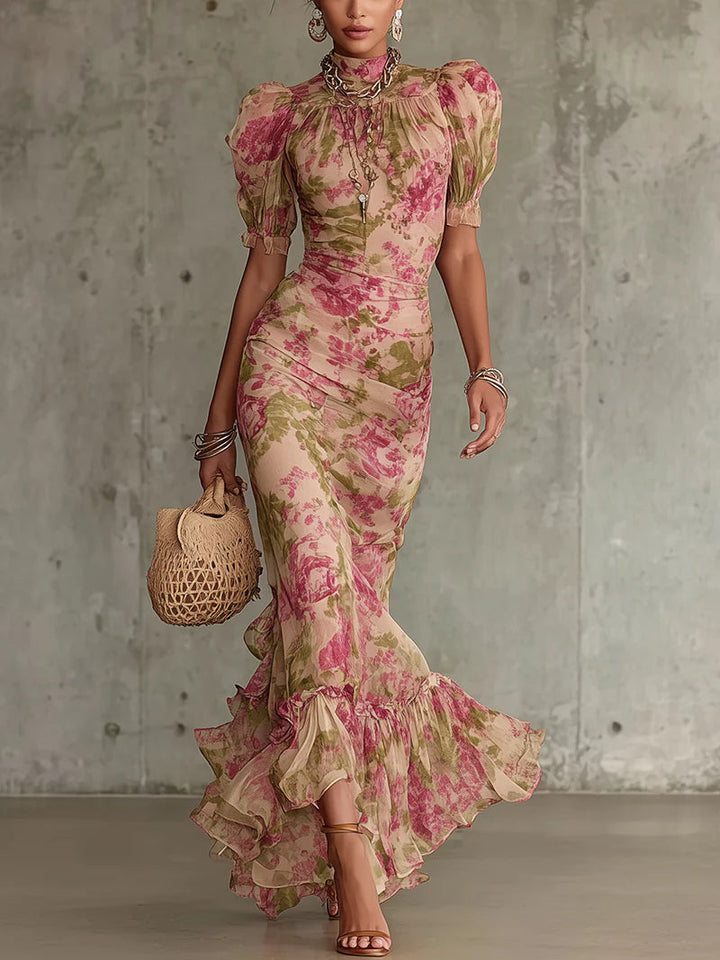 Tilly | Wedding Guest Floral Maxi Dress