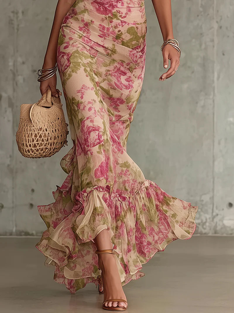 Tilly | Wedding Guest Floral Maxi Dress